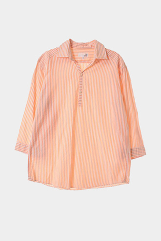 UNITED ARROWS 7부 셔츠 - linen blend[MAN S]