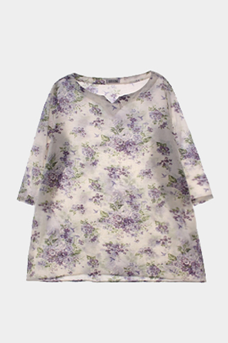 BEGUM DRESS - linen blend[WOMAN 88]